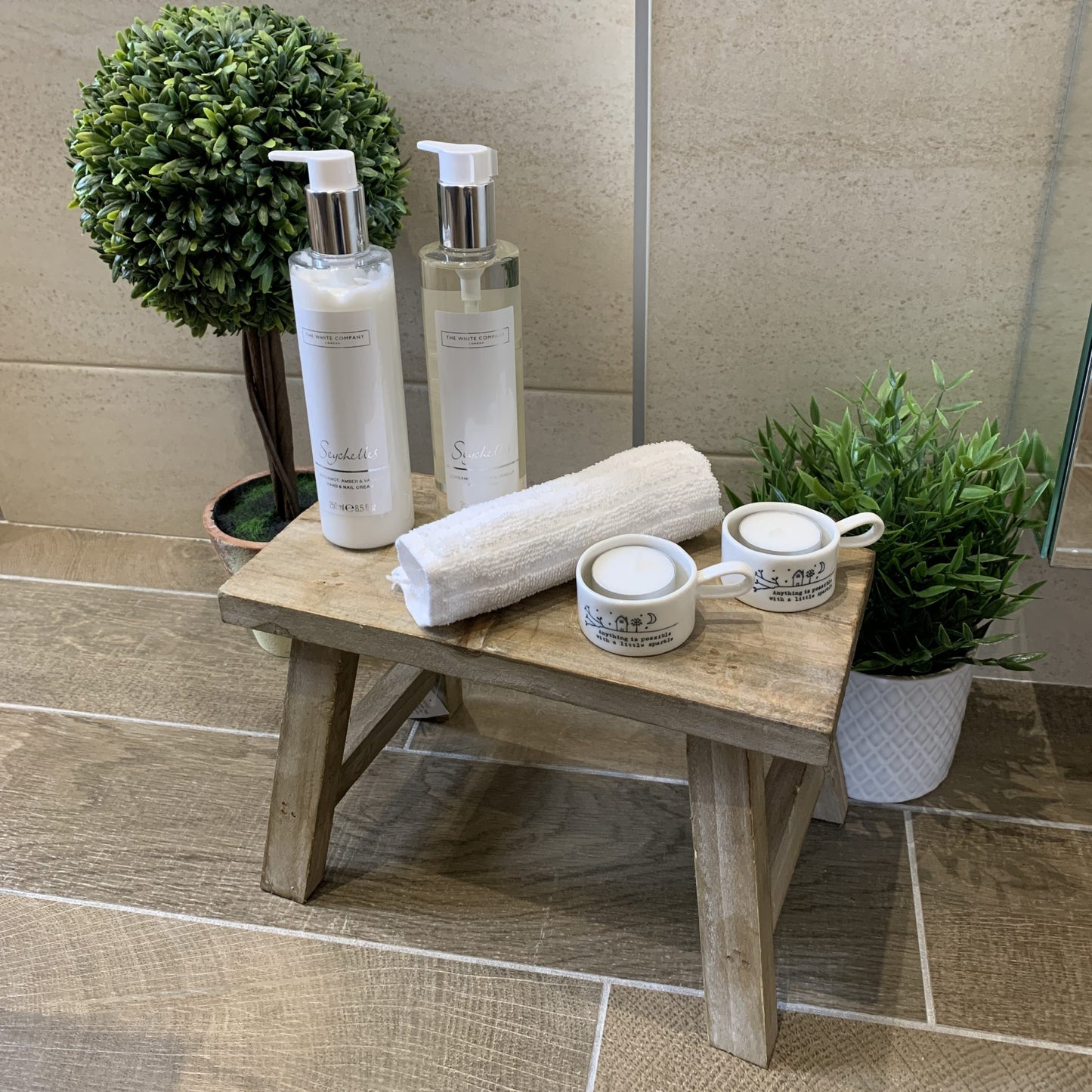 Wooden Stool - 2 sizes