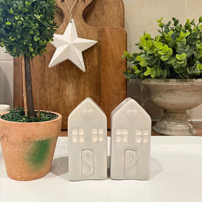 House Salt and Pepper Set