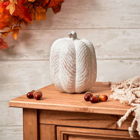 Rustic Carved Pumpkin