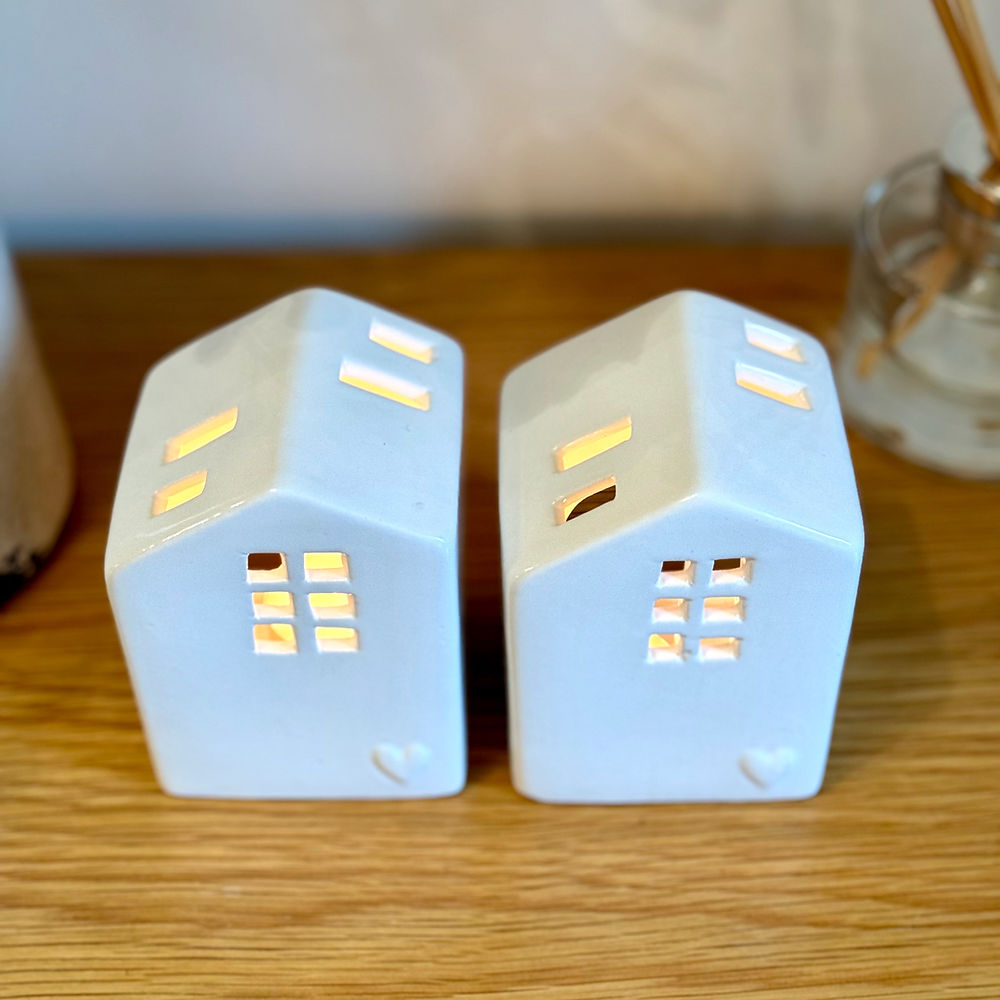 Ceramic Tea Light House