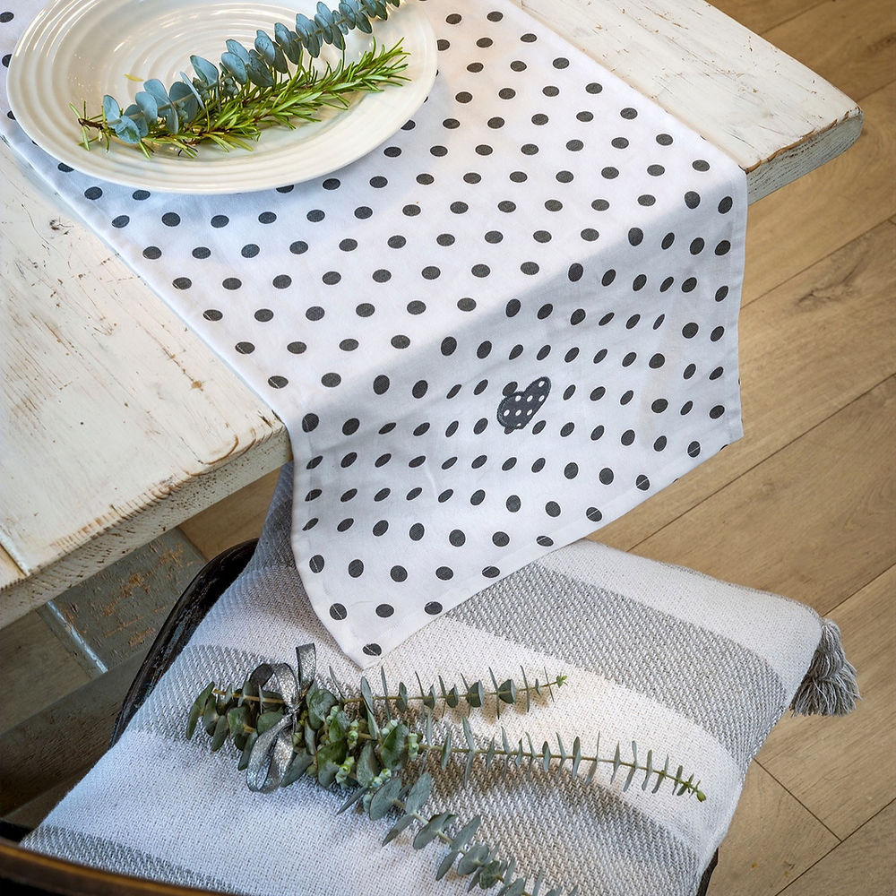 Polka Dot Table Runner