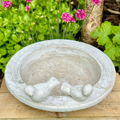 Stone Bird Bath