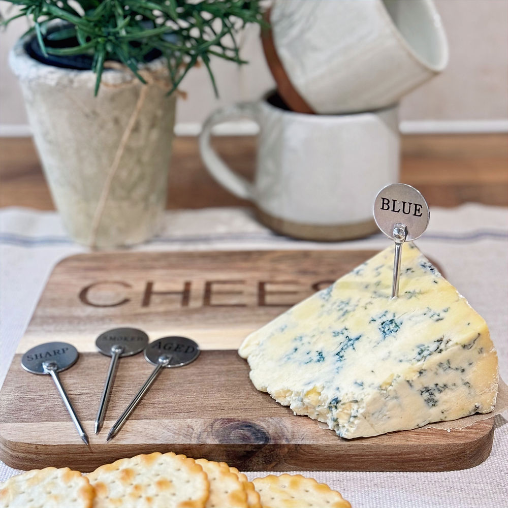 Cheese Board With Labels