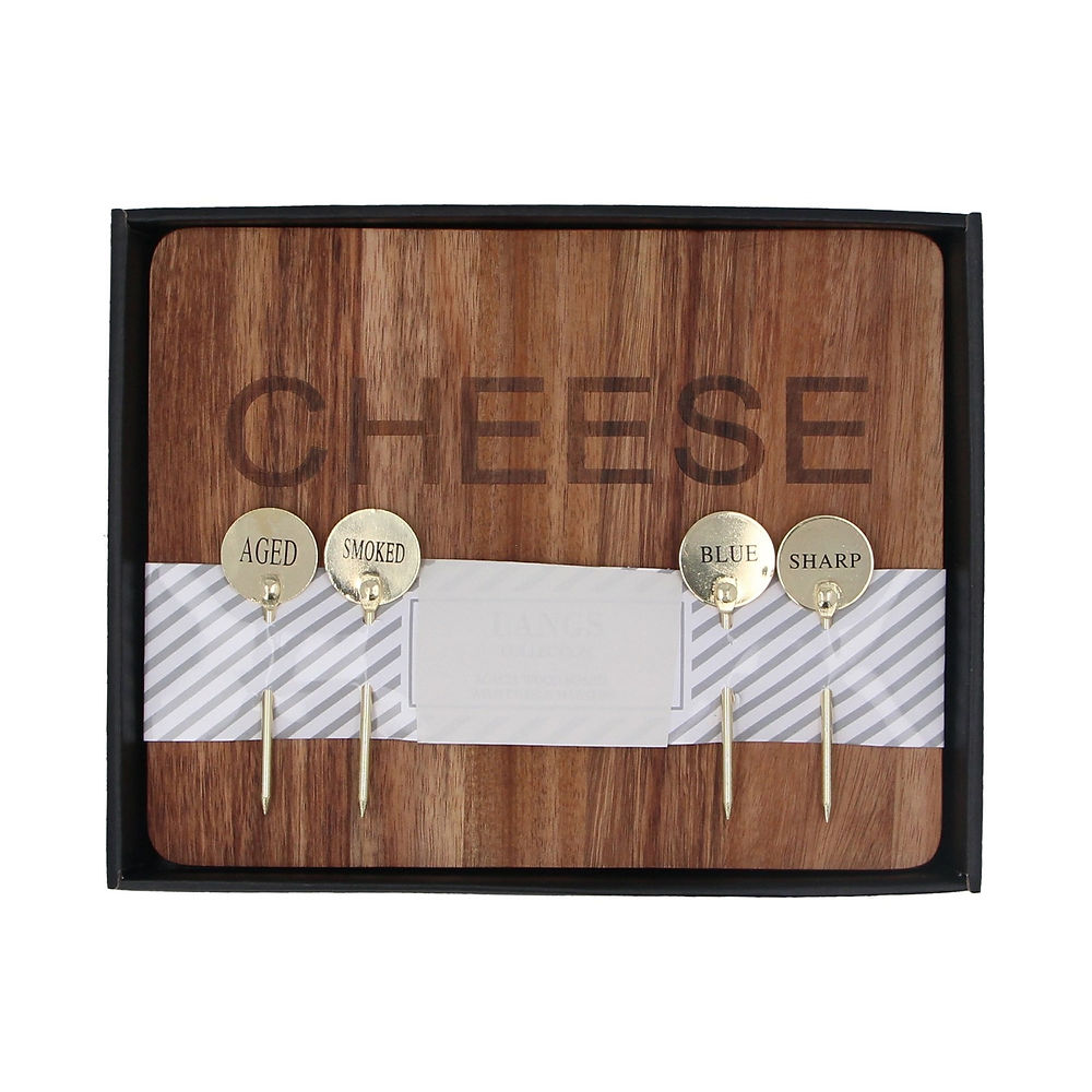 Cheese Board With Labels