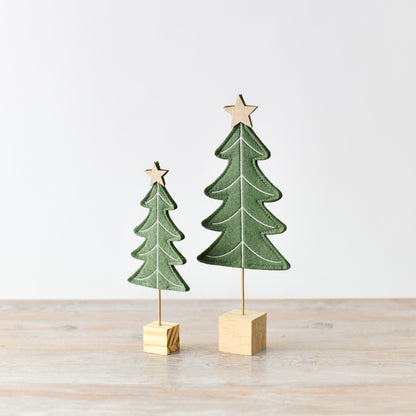 Green Felt Christmas Tree