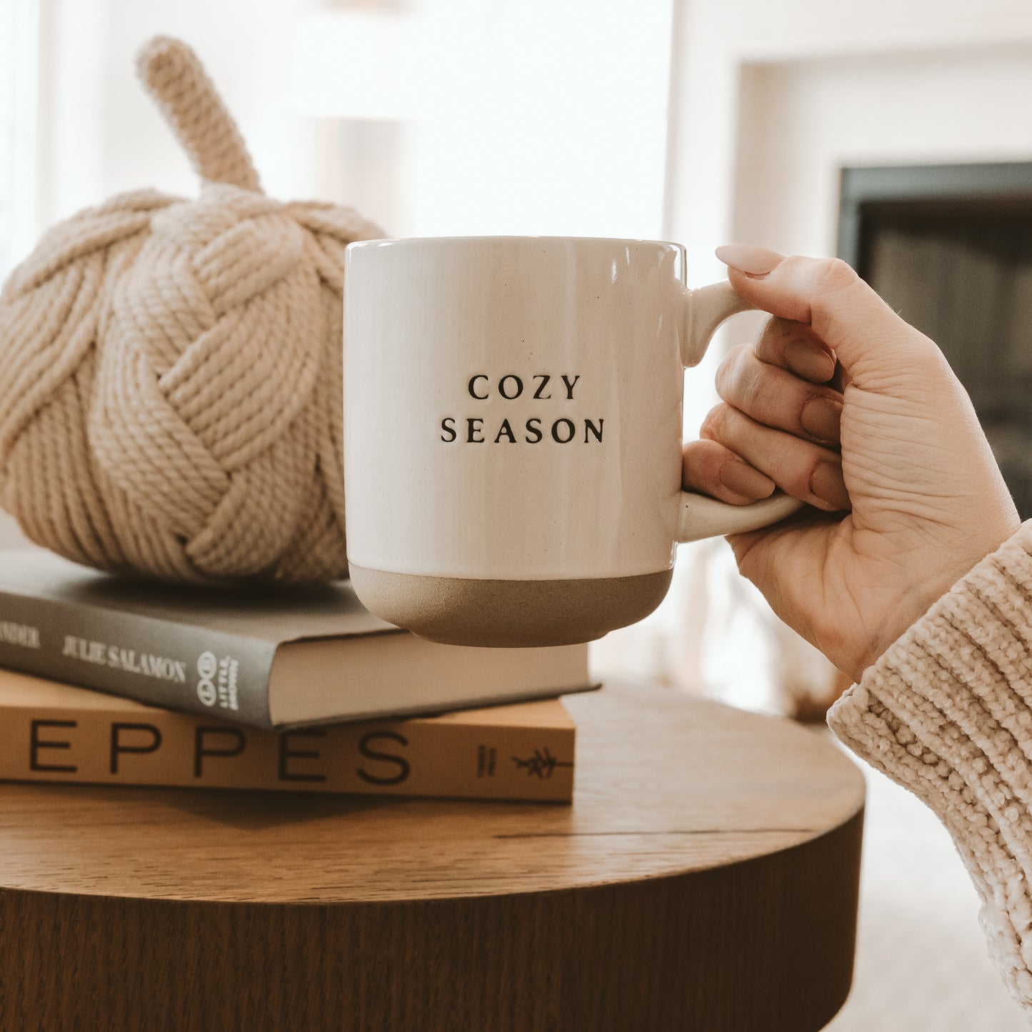 Cream Glazed Ceramic Mugs