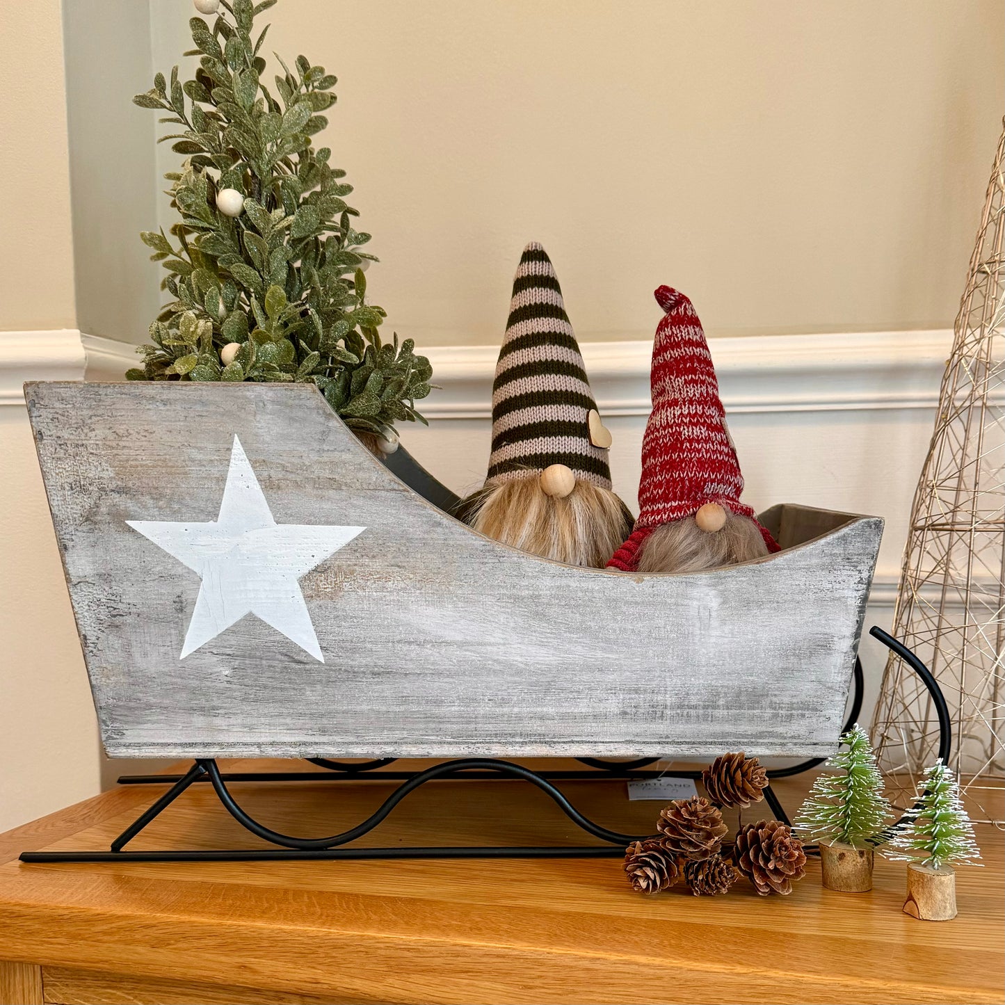 Wooden Sleigh