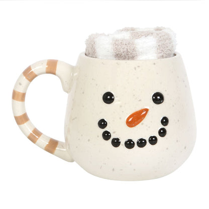 Snowman Mug and Sock Set