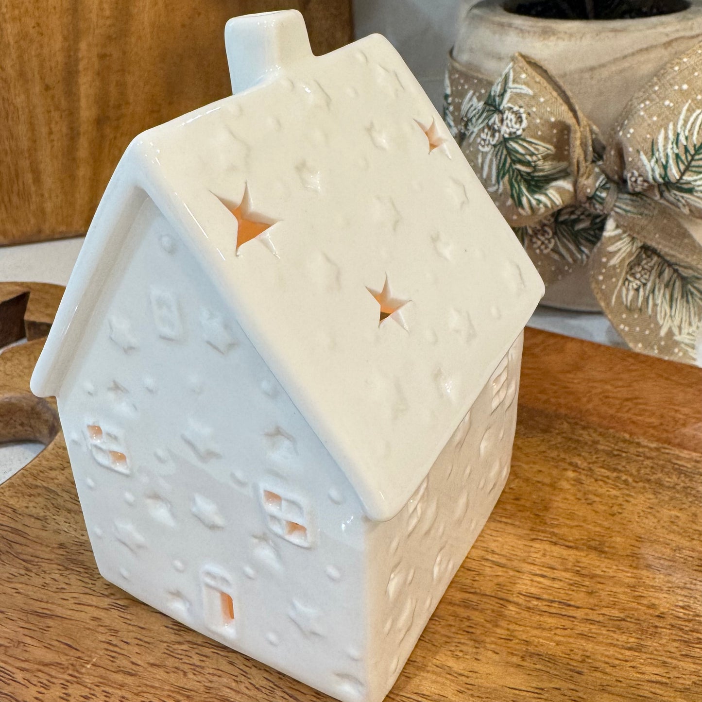 Star Cottage Candle Holder