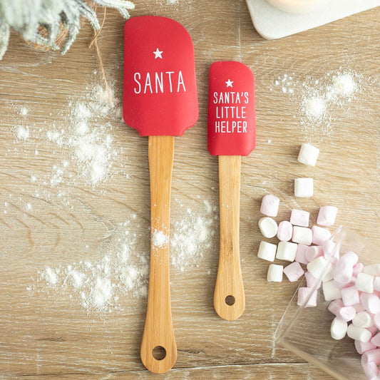 Santas Little Helper Silicone Spatula Set